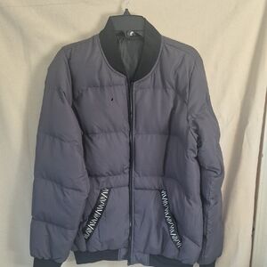 Men's Gray Puffer Jacket
